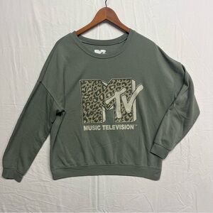 Womens Large MTV printed Sweatshirt 2021